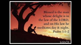 Meditate Gods word day and night [upl. by Iene]