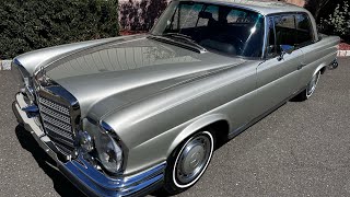 1971 MercedesBenz 280SE 35 after paint correction and ceramic coating 91124 [upl. by Nehgam958]