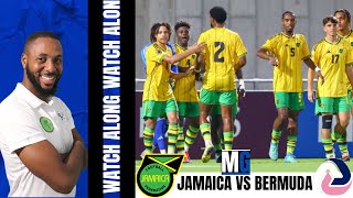 Jamaica vs Bermuda Live Stream Concacaf U20 Qualifiers Watch Along  Jamaica Reggae Boyz [upl. by Ahsier909]