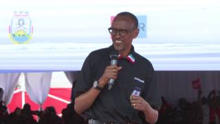 RPF Chairman Paul Kagame campaigns in Nyamirambo  20 July 2017 [upl. by Nnaecarg828]