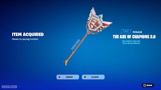 HOW TO GET FNCS PICKAXE FOR FREE IN FORTNITE 2024 [upl. by Kir4]