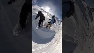 Skifahrer haben die Klippe nicht kommen sehen Quelle galdoronconstruction auf IG [upl. by Anella536]