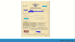 BIR Form 2303 or Certificate of Registration EXPLAINED [upl. by Trbor321]