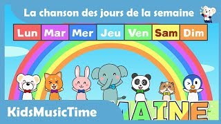 La chanson des jours de la semaine  Comptine pour apprendre les jours de la semaine [upl. by Lawton]