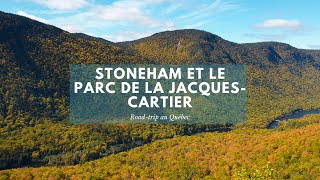 Québec  La région de Stoneham et le Parc de la JacquesCartier [upl. by Atteuqram]