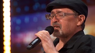 Humble Janitor Richard Goodall sings quotDont Stop Believinquot Perfectly  Auditions  AGT 2024 [upl. by Courtnay]