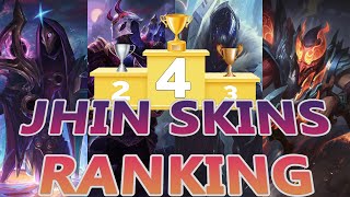 JHIN SKINS RANKINGTIERLIST WHICH SKIN YOU SHOULD BUY AND WHICH NOT [upl. by Flodnar296]