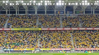 GOOOL VALENTIN MIHAILA ROMANIA vs Lituania  REACTIA FANILOR 🔥🔥🔥  Nations League [upl. by Sitnik]