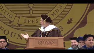 Ric Edelman Commencement Remarks  Rowan University Graduation 2024  May 4 2024 [upl. by Honig]