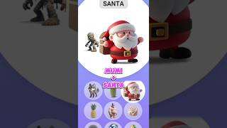 Gabungkan Mumi sama Santa shorts youtubeshorts games animash animals animasi [upl. by Aiuqcaj]