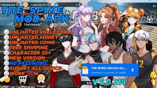 DOWNLOAD THE SPIKE MOD APK TERBARU V58124  Unlimited Volleyball amp Unlock All Character SS [upl. by Koenig454]