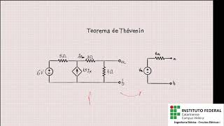 Thévenin Problema Prático 4 9  Sadiku [upl. by Aliban]