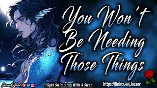 Night Swim With A Siren ASMR Roleplay Audio Story M4F [upl. by Tannie112]