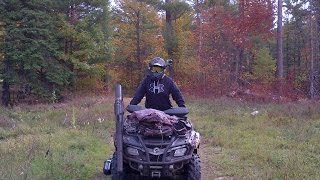 ATV riding Calabogie Ont Scouting hydro lines  cmasseau [upl. by Son]