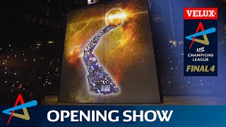 Final Opening Show  FC Barcelona vs MKBMVM Veszprem  2015 VELUX EHF FINAL4 [upl. by Maice]