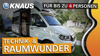 KNAUS Boxdrive 600 XL  Viel Platz UNTER 6 METER Gesamtlänge auf MAN TGE  Camper Van Roomtour [upl. by Oiluarb]