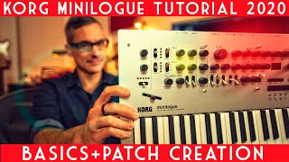 Korg Minilogue Basics 2020 [upl. by Rieth192]