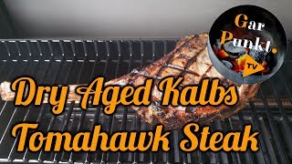 Dry Aged Kalbs Tomahawk Steak vom Broil King Baron 490  GarPunktTV 33  Grill BBQ Rezept [upl. by Amme]