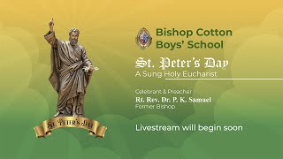 BCBS  St Peters Day  A Sung Holy Eucharist  29th June 2024  Live stream [upl. by Melamie]