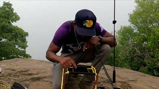 Yaesu FT857D Man Pack All Band All Mode Doomsday Radio on W4GNG004 Blood Mountain Summit SOTA [upl. by Kathye]