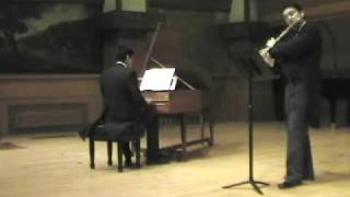 Sonata BWV 1034 J S Bach  Andante [upl. by Stempson612]