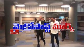 Analysis On Satya Nadella Visits THub  MS Eye On HYD  News Angle  Prof Nageshwar  Epi 11  HMTV [upl. by Horacio]