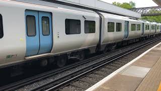 Trains at Swanley 4052024 [upl. by Yesnel]