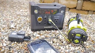 Portable Battery powered Generator by Floureon 300 watt [upl. by Auhsoj250]