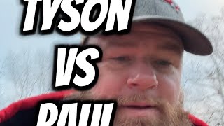 Tyson Vs Paul Fight [upl. by Zendah]