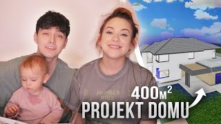 HOUSE TOUR 🏡 PROJEKT NASZEGO NOWEGO DOMU 400m2 🏡  JDabrowsky i Sylwia Przybysz [upl. by Yorke]