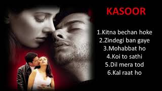 Kasoor Movie All Songs  Hindi Movie Song  Aftab S  Lisa Ray  Udit Narayan  Alka Yagnik [upl. by Lana]