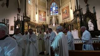 2024 National March for Life  Mass St Patrick Basilica  Recessional Hymn  Immaculate Mary [upl. by Lamoree220]