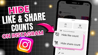 How to Hide Likes  Share Count on Instagram for All Posts ✅  2024 [upl. by Epoillac]