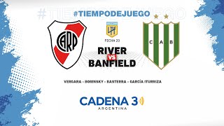 🔴 EN VIVO  RIVER PLATE vs BANFIELD  Liga Profesional  Fecha 20  Cadena 3 Argentina [upl. by Slavic]