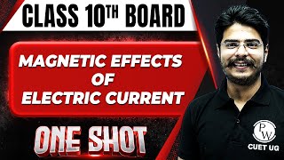 MAGNETIC EFFECTS OF ELECTRIC CURRENT in 1 Shot FULL CHAPTER ConceptsPYQs  Class 10th Boards [upl. by Croydon]