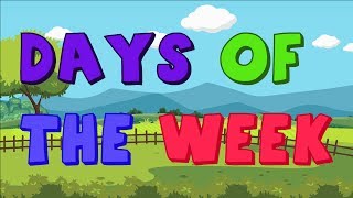 Nursery Rhyme Street  Days of the Week  Popular Nursery Rhymes and Kids Songs  Ep 10 [upl. by Nnyltak627]