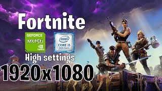 Fortnite  MX150  i5 8250U Lenovo Ideapad 330 [upl. by Eiramnwad310]