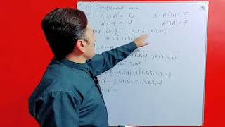 Properties of sets part three  Complement Law [upl. by Waal755]