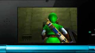 The Legend of Zelda Ocarina of Time 3D Japanese Commercial Gameplay 1 [upl. by Nnyladnarb]