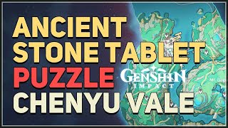 Ancient Stone Tablet Genshin Impact Puzzle [upl. by Aidni969]