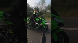 Kawasaki ZX6R 2025 Crazy Sound 😍 zx6r kawasakizx6r sound exhaust zx6r2025 [upl. by Viehmann]