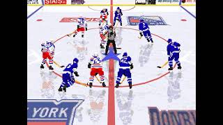 RFHL Eastern Conference Playoffs 1995 Semi Finals Game 4 Quebec Nordiques  New York Rangers [upl. by Kaine230]