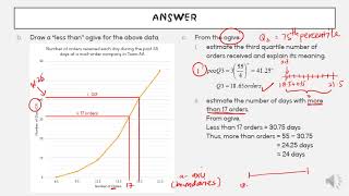 STA104  QMT181  Describing Data  Example [upl. by Keel]