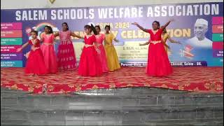 Arun school kids dance program in Salem [upl. by Akamahs]