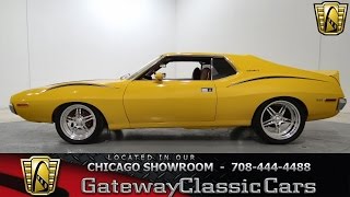 1972 AMC Javelin SST Gateway Classic Cars Chicago 677 [upl. by Haerdna]