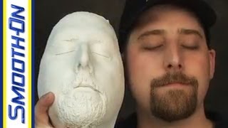 Lifecasting Tutorial How to Make a Mold of Your Face with Alginate [upl. by Blondelle]