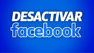 Como DESACTIVAR Facebook TEMPORALMENTE 2024 [upl. by Suoicerpal]