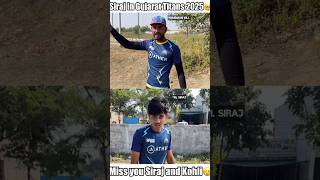 mohammad siraj bowling in Gujarat Titans😢virat kohli viral shorts ipl [upl. by Irdua423]