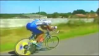 Miguel Indurain  Stage 9 Tour De France 1994 [upl. by Jordanna]