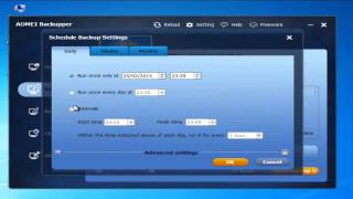 Schedule Backup with AOMEI Backupper [upl. by Eiram]